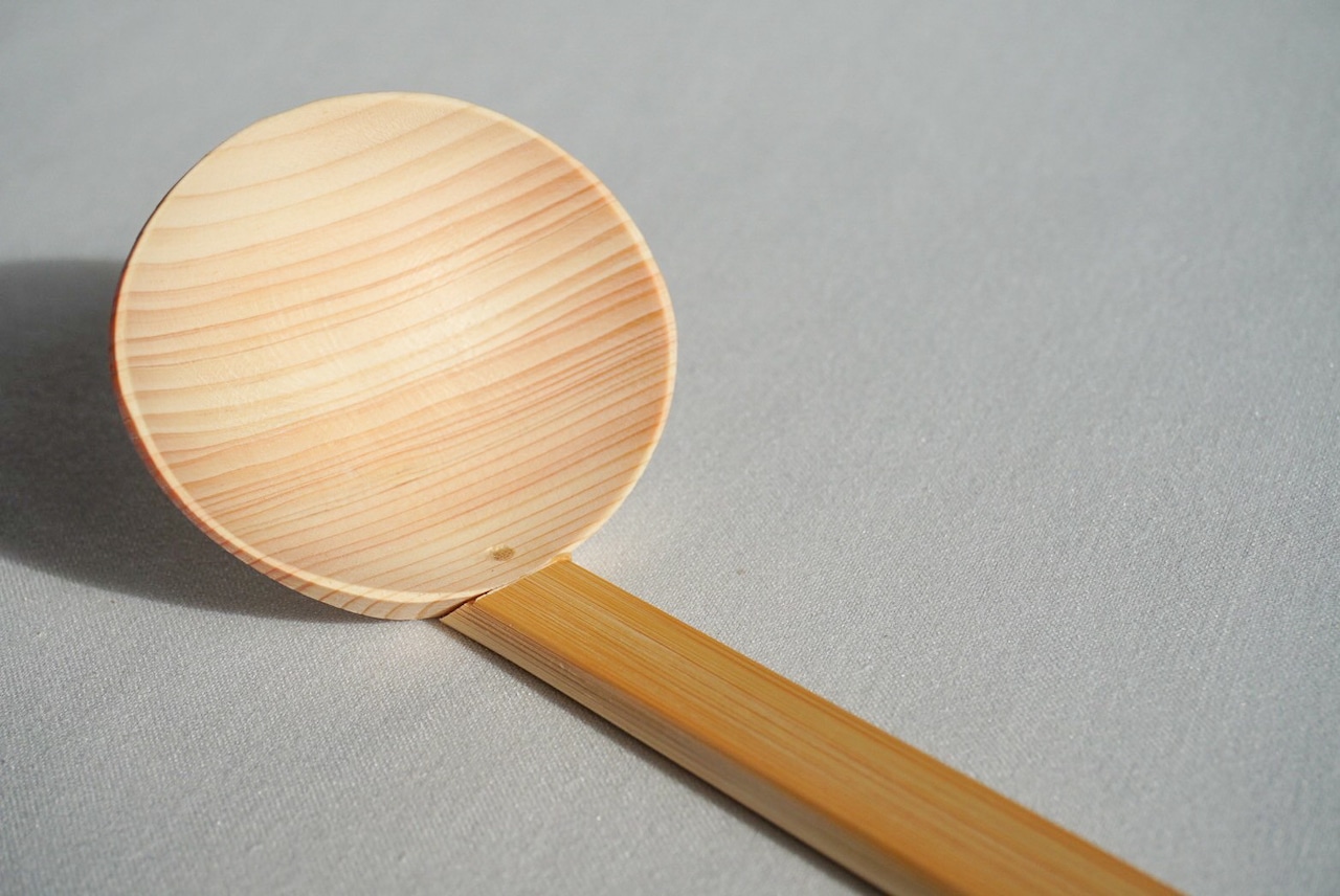 檜レンゲ(蜜蝋仕上げ)中