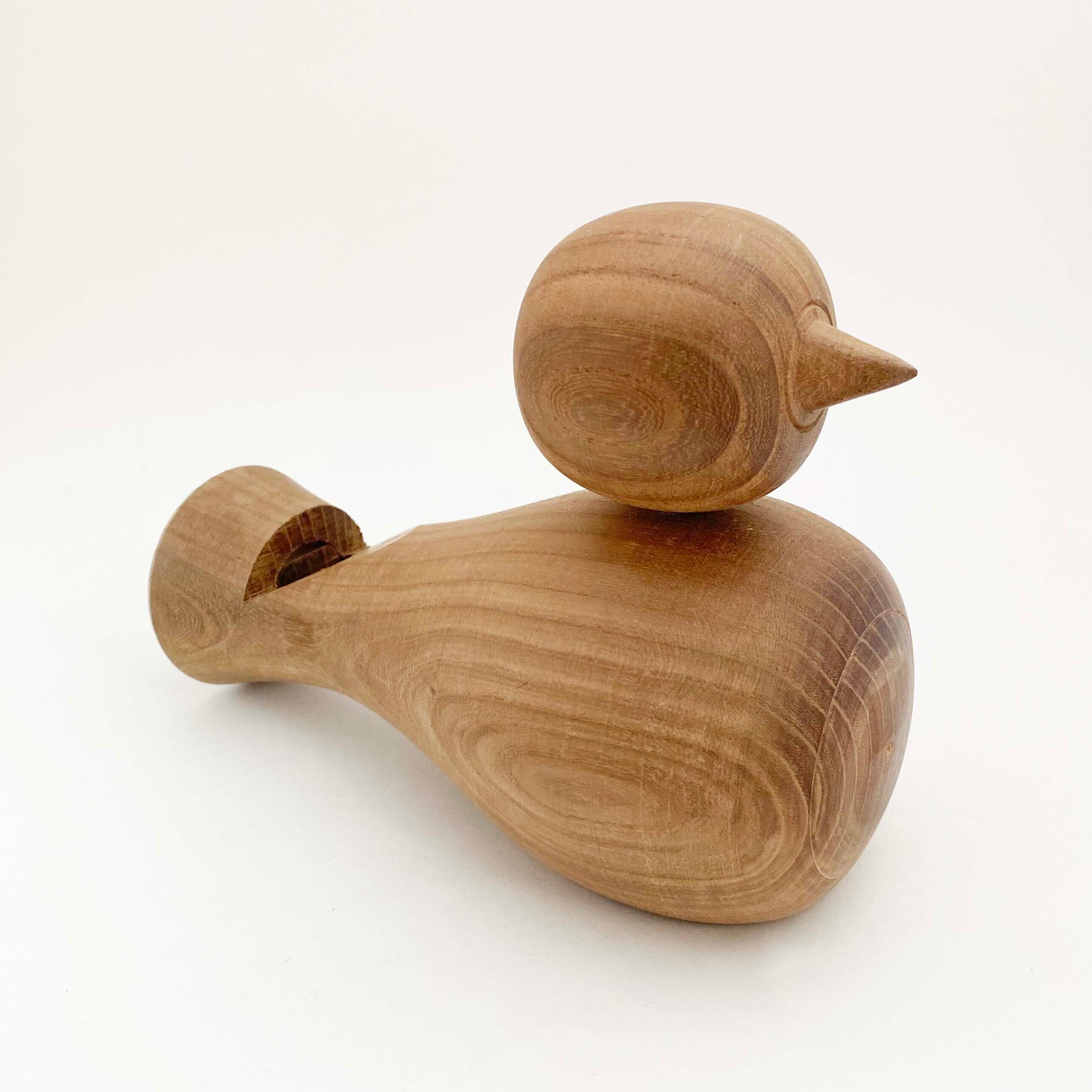 特大サイズ鳥の木笛（津軽系不明）