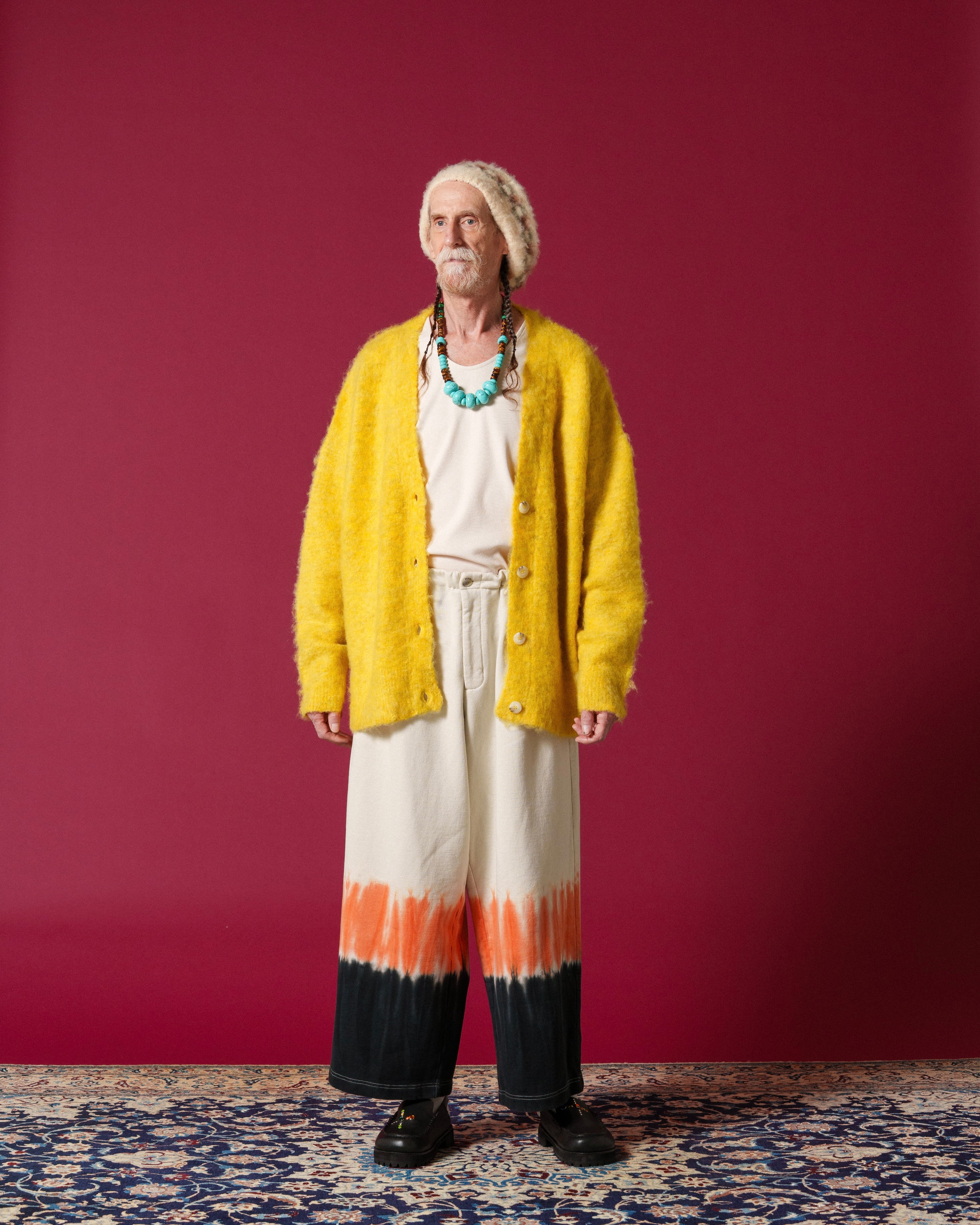 【26年2月中旬発送】Soft Light Knit Cardigan/Yellow