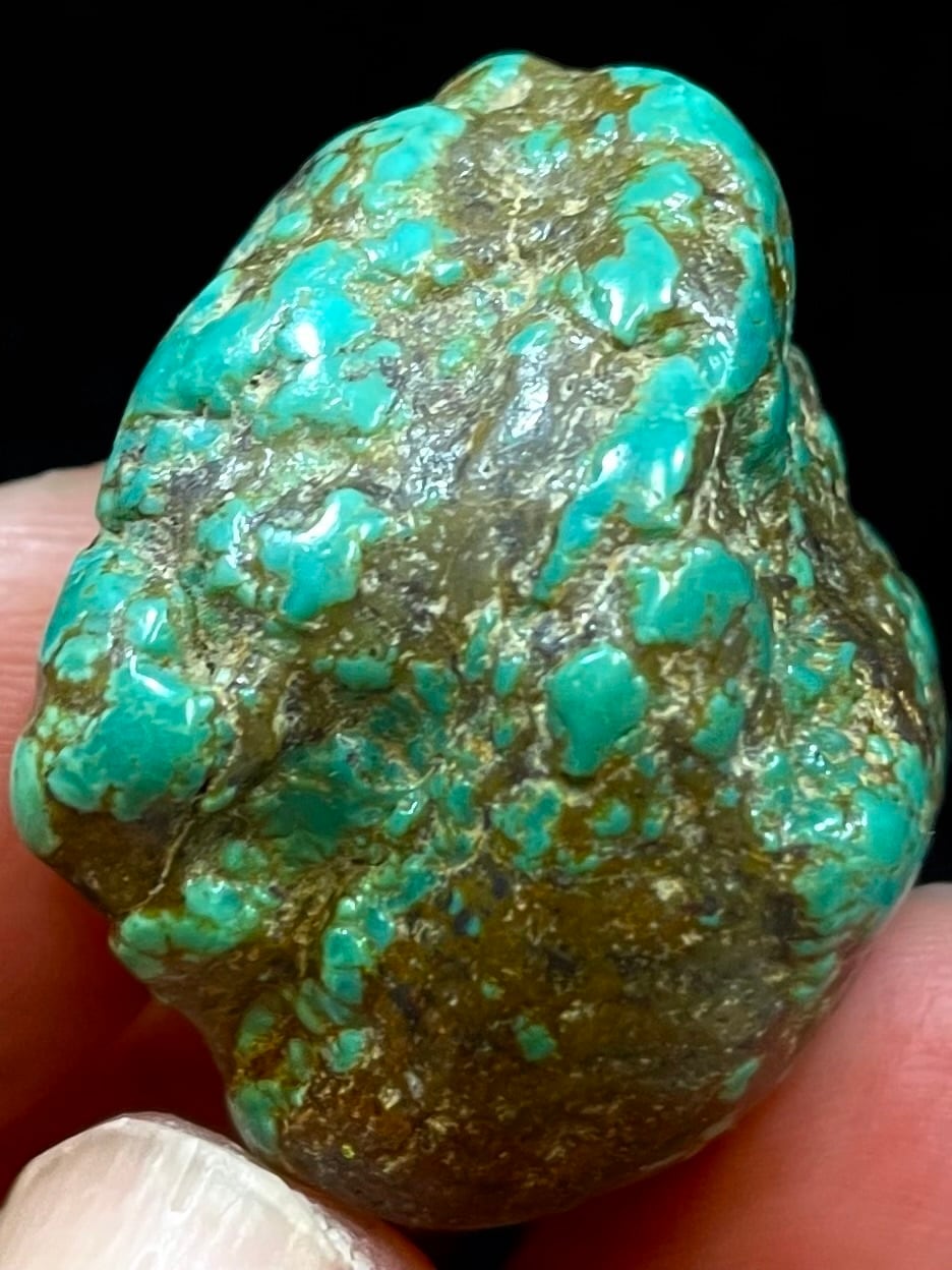 2) アリゾナの神秘!「ブルーグリーン・ターコイズ」原石タンブル