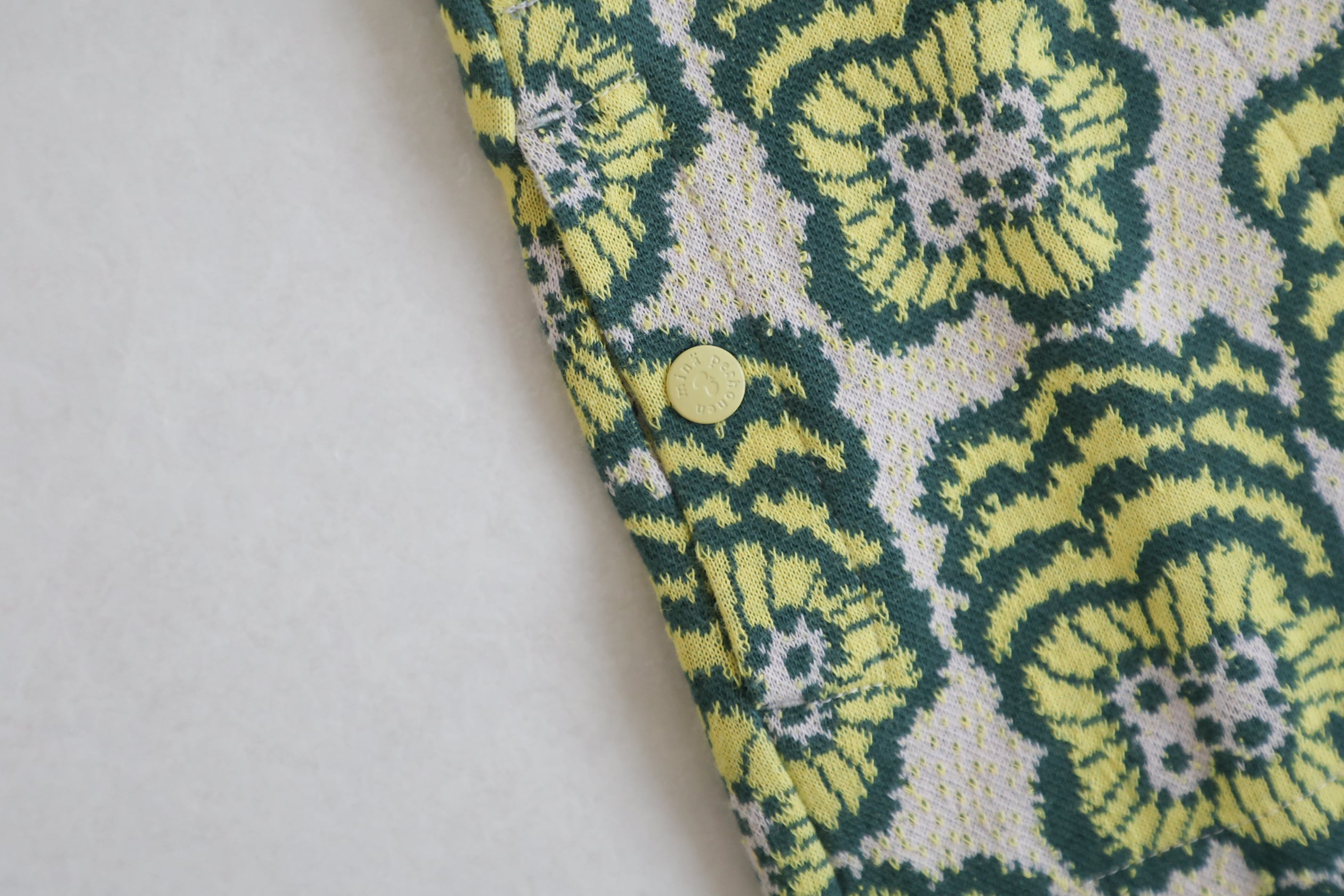 mina perhonen / happy bloom プルオーバー / yellow / 110,120,130cm