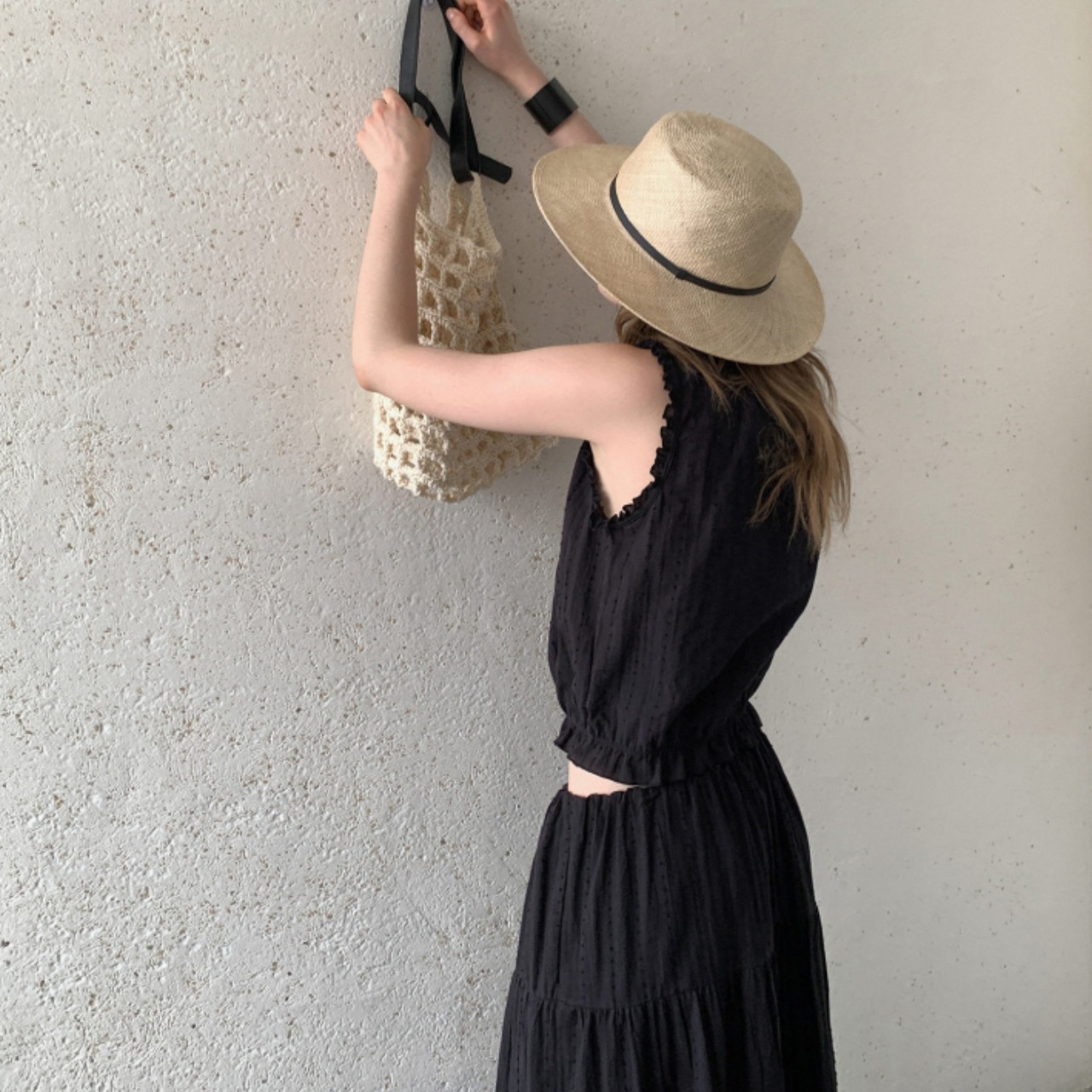 Flammé Pintuck Frill Blouse F0654