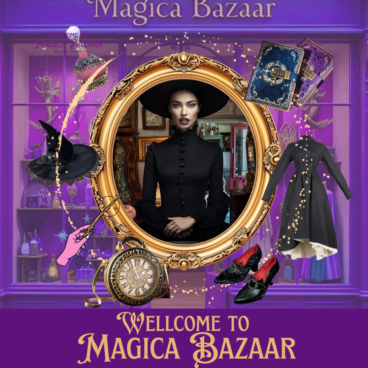 国内便✬4th【イメージフレグランスMist&キャンドルセット】Wellcome to Magica Bazaar 魔法の世界へ誘う香り