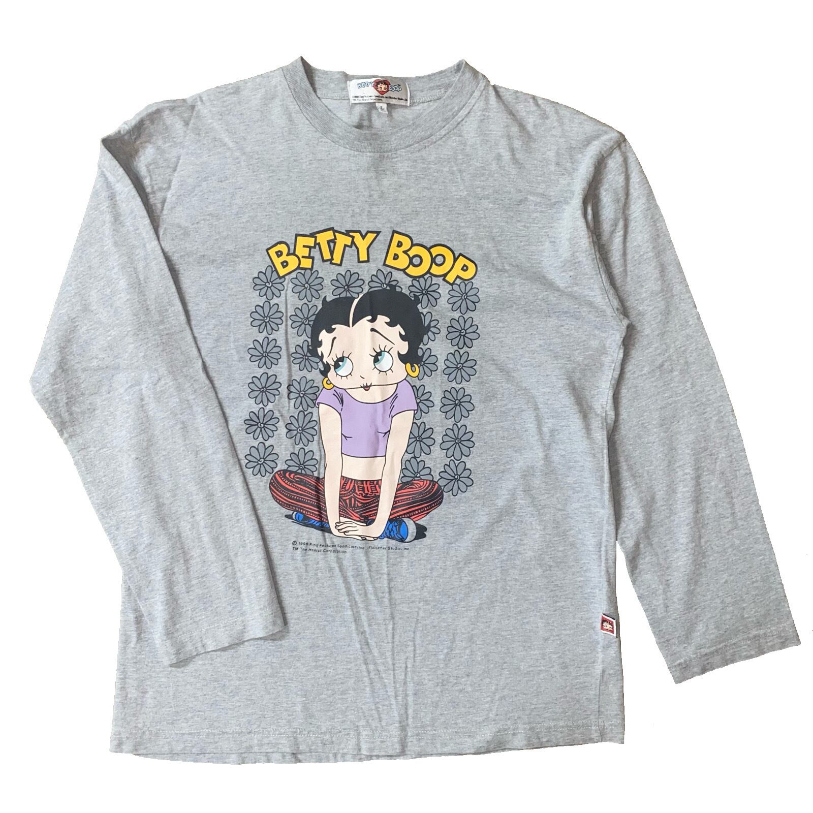 【超希少】Betty Boopベティブープ ベティちゃん 90s モックネック