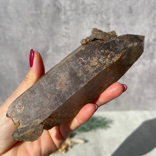 【マラウィ産 スモーキークォーツ】煙水晶 ⑦ 鉱物 天然石 パワーストーン