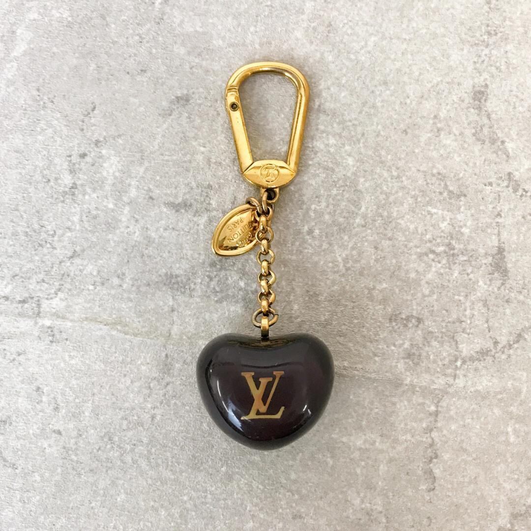 ❤️正規品❤️ ルイヴィトン　ポルトクレポム　リンゴチャーム　キーホルダー　LV