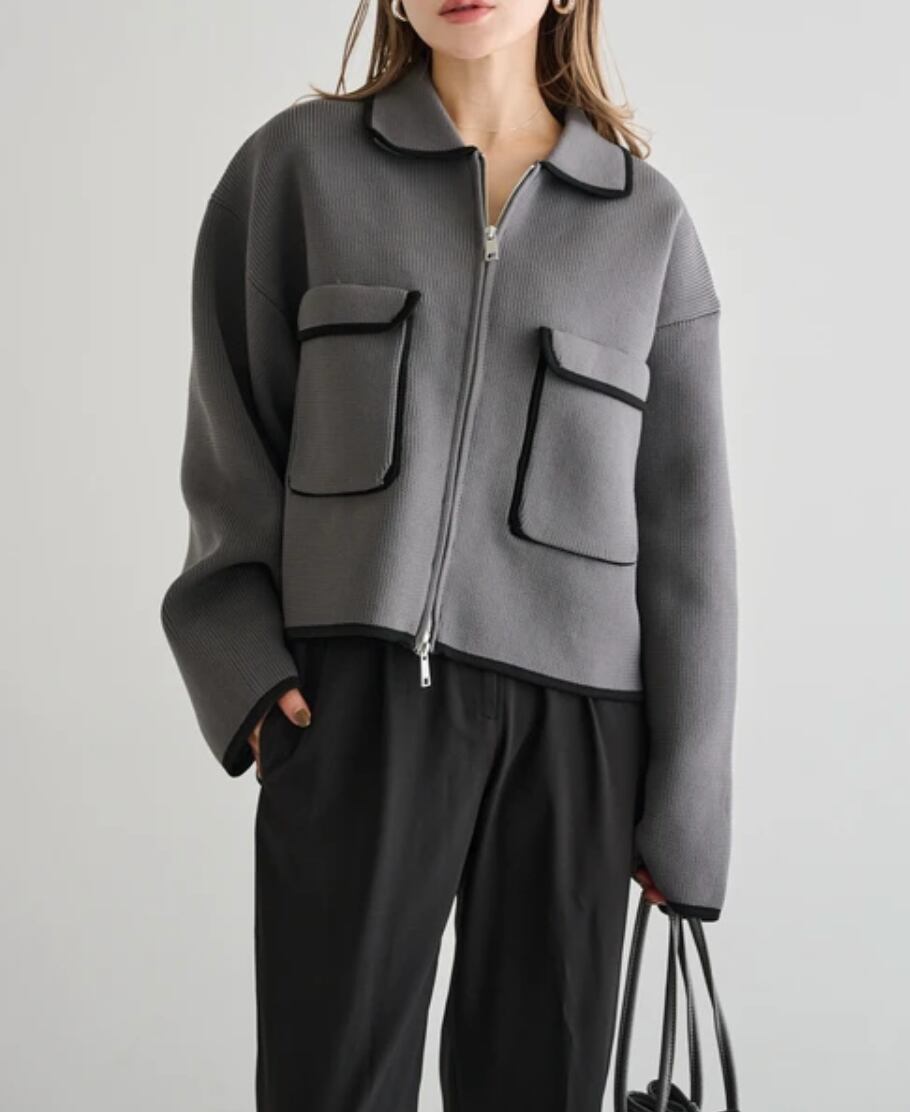 ナンバーミーTOKYO" TRADITIONAL KNIT JACKET"