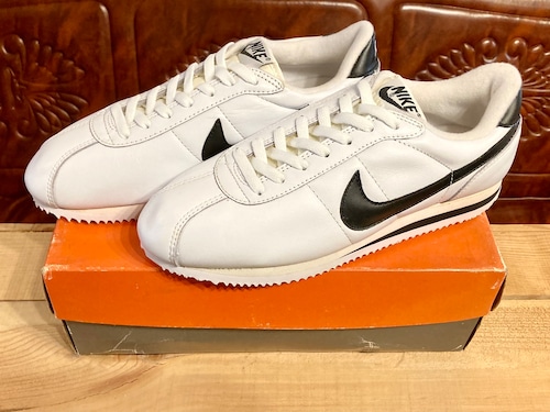 NIKE（ナイキ） LEATHER CORTEZ （レザーコルテッツ） 9.5 27.5cm 白/黒 90s ⑨⑪