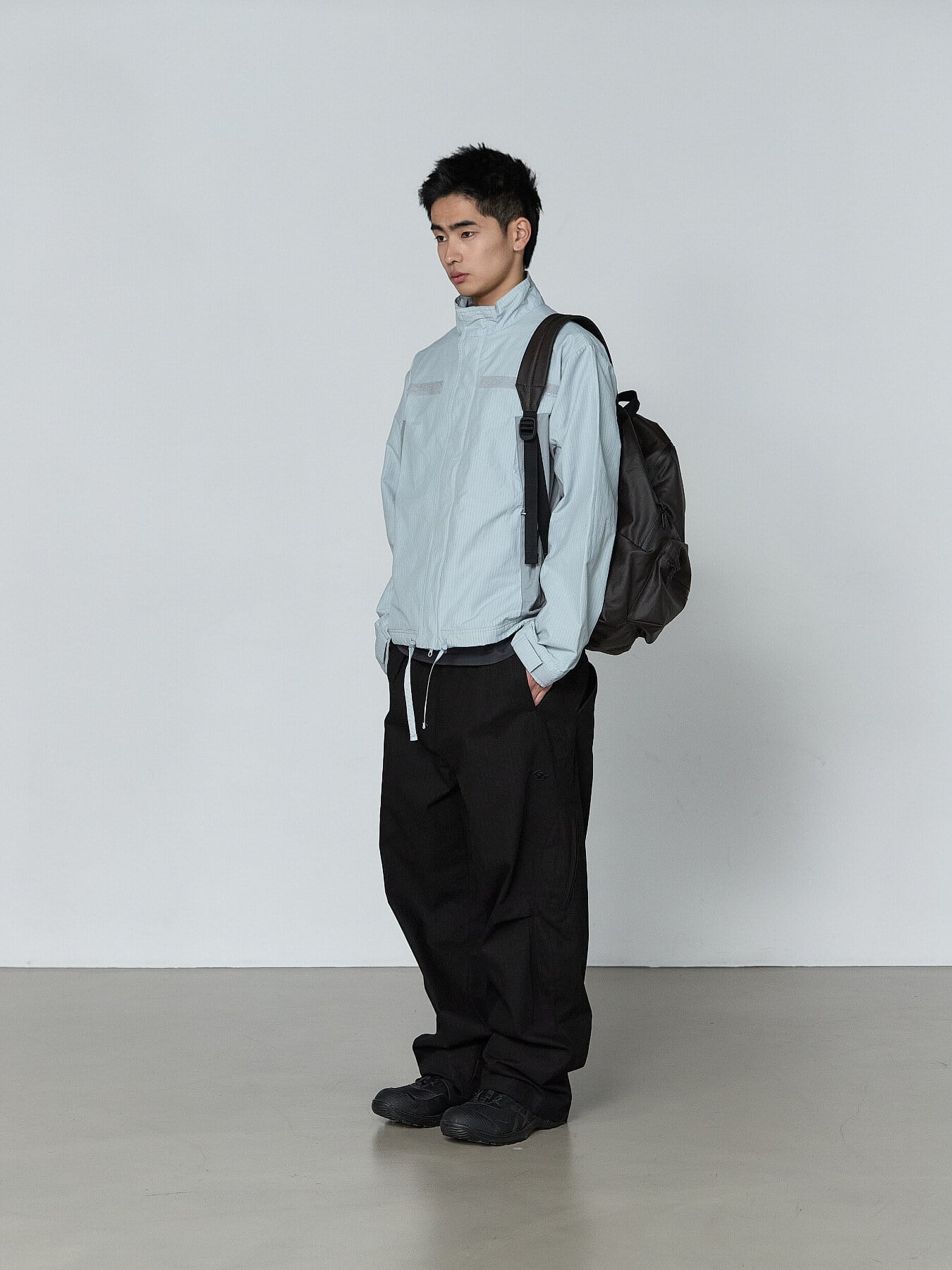 SAN SAN GEAR] BACK POCKET PANTS [BLACK] 正規品 韓国ブランド 韓国