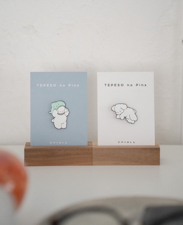 ピンバッジ（ごろん）：テペソのトム