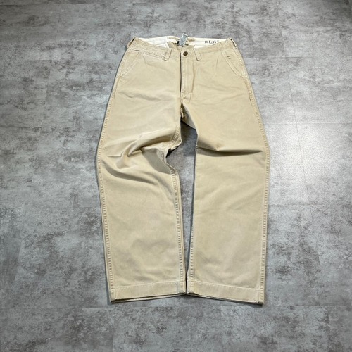 90-00s RALPH LAUREN US army サンプリング チノパンツ