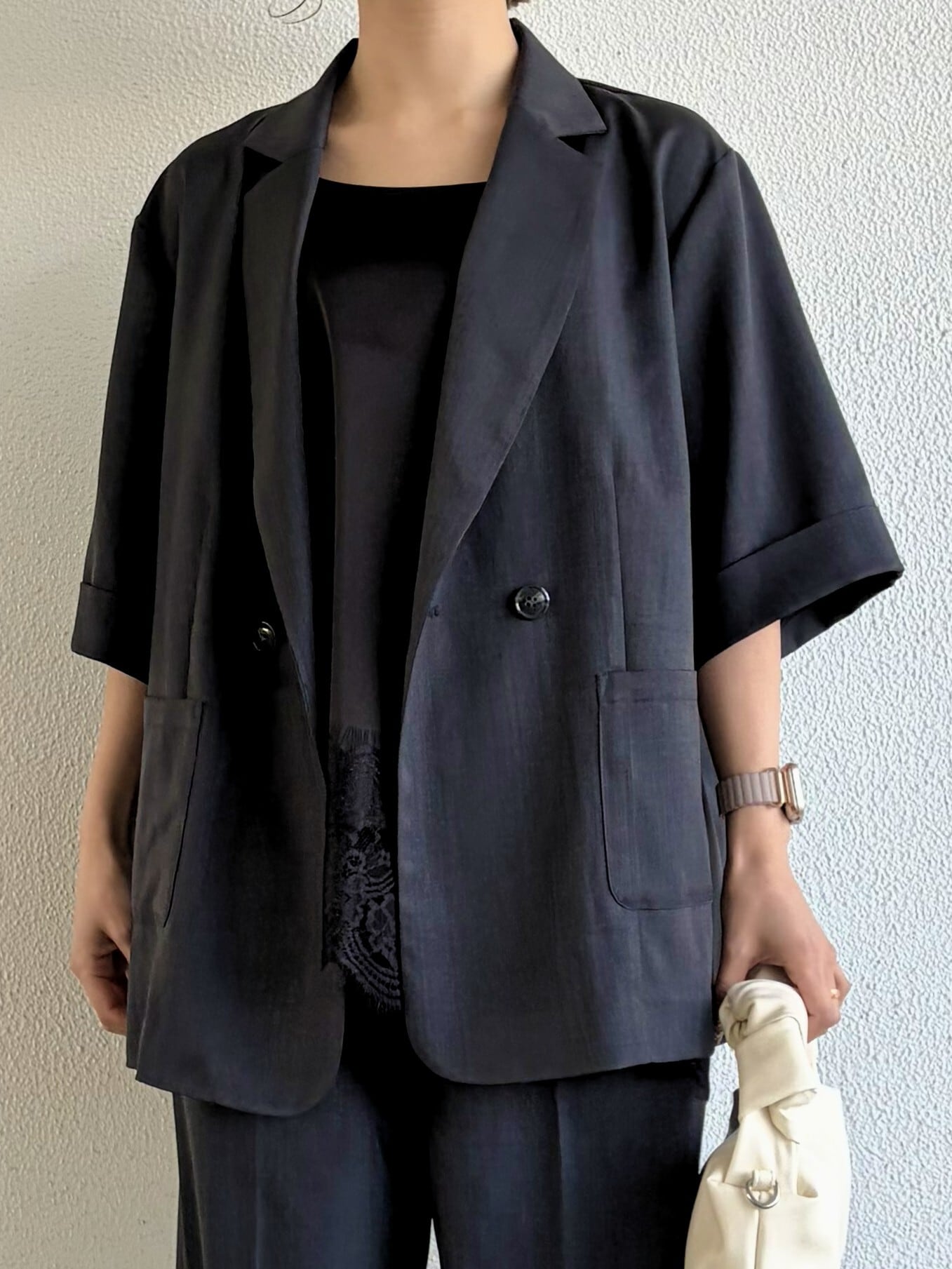 N°9286!】summerpoly半袖ジャケット（9205-63016) | 9286 Fashion Lab
