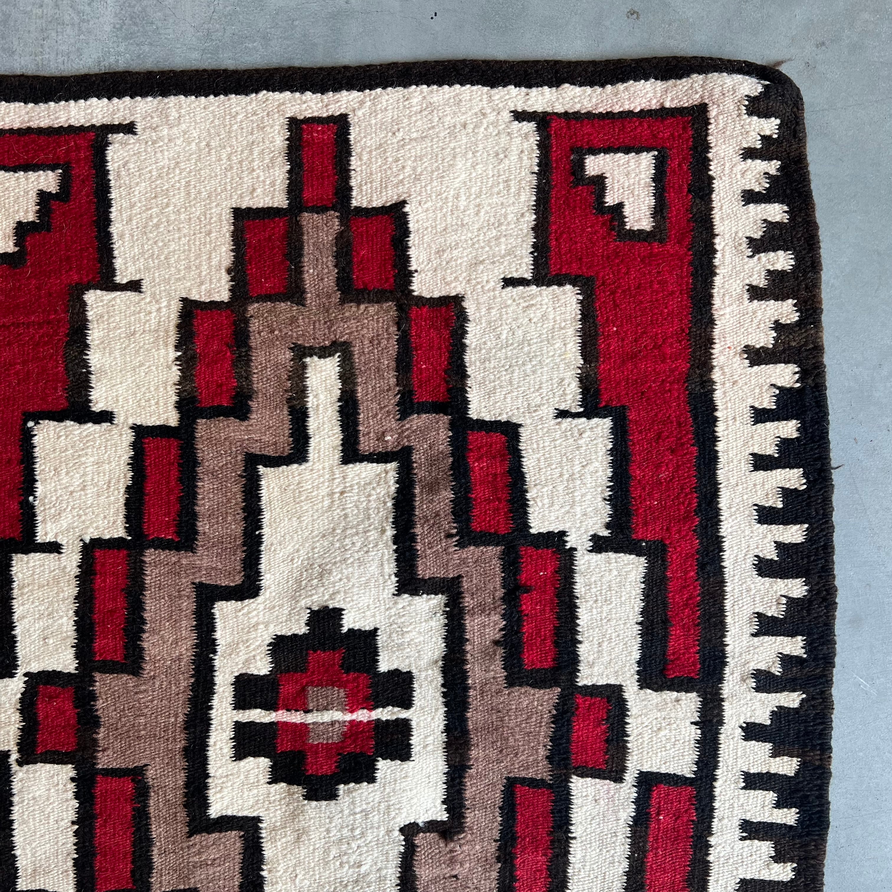 インディアンラグ　ナバホのラグ navajo rug vintage ナバホ ラグ VINTAGE】ナバホ ラグ 《ネイティブ