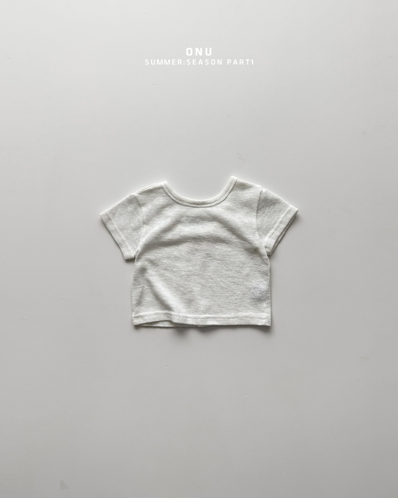 【取寄/韓国直送】ONU  25/SM Uネック半袖Tシャツ