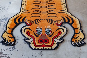 Tibetan Tiger Rug 《Lサイズ•プレミアムウール041》チベタンタイガーラグ