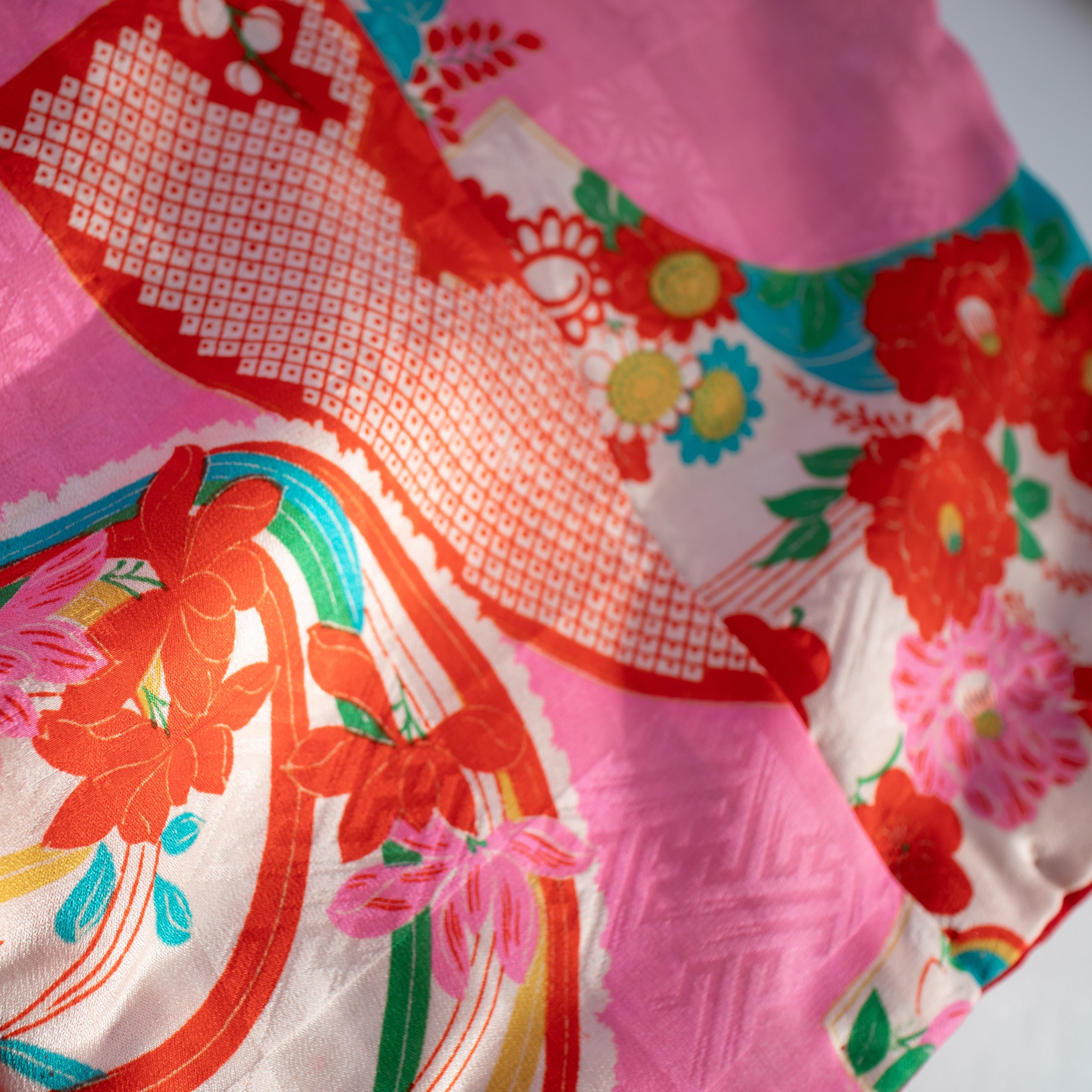 女の子被布style『花重ね』/SS3014 (対応身長目安 85㎝~93cm)