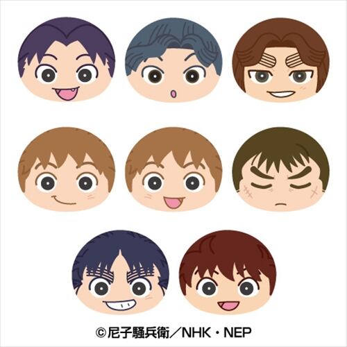 忍たま乱太郎 おまんじゅうにぎにぎマスコット伍 BOX