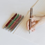 三菱鉛筆 スタイルフィット 3色ホルダー マイスター 回転式 ガンメタリック UE3H1008.43