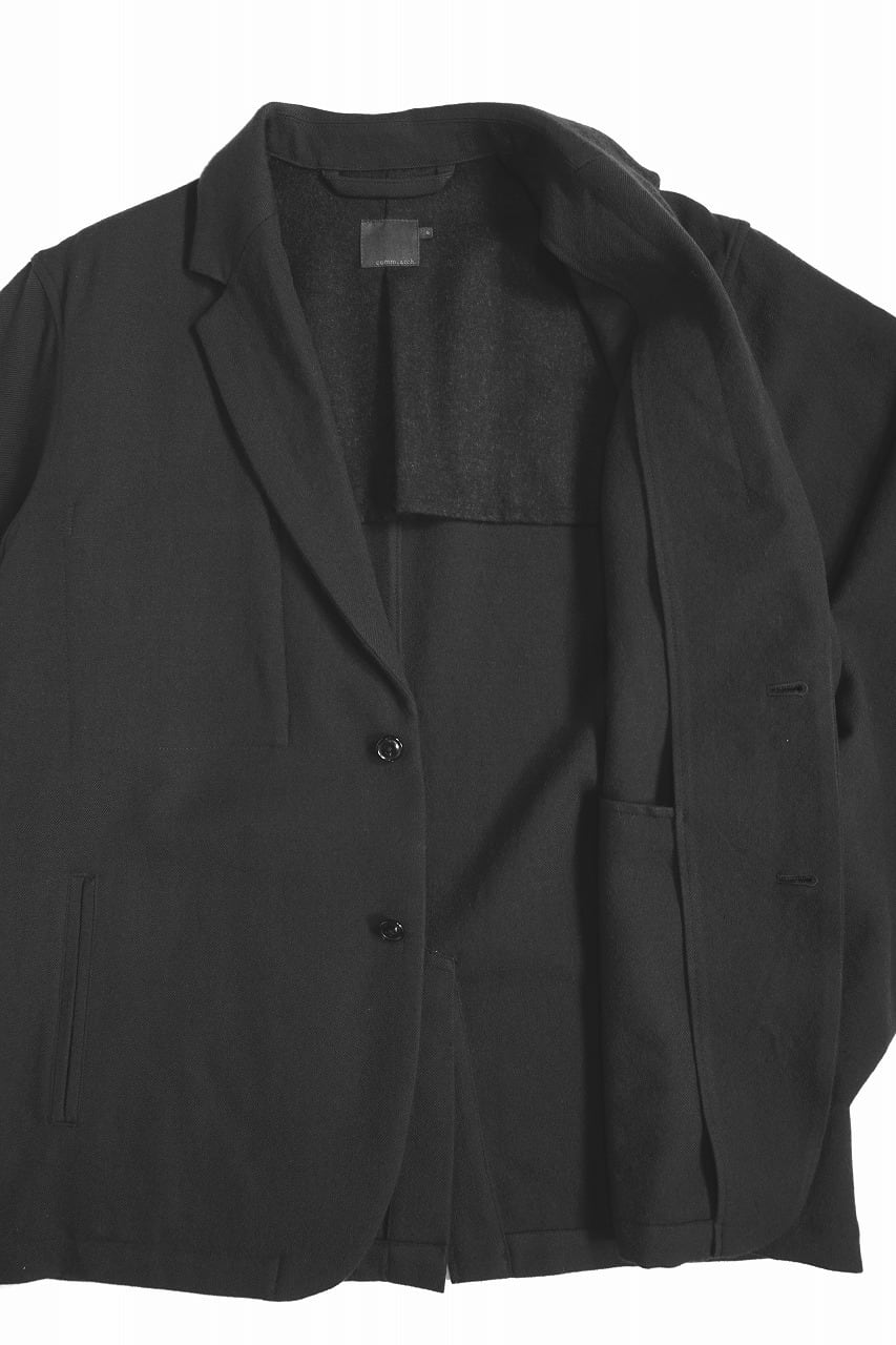 Virgin Wool Washed Twill Jacket