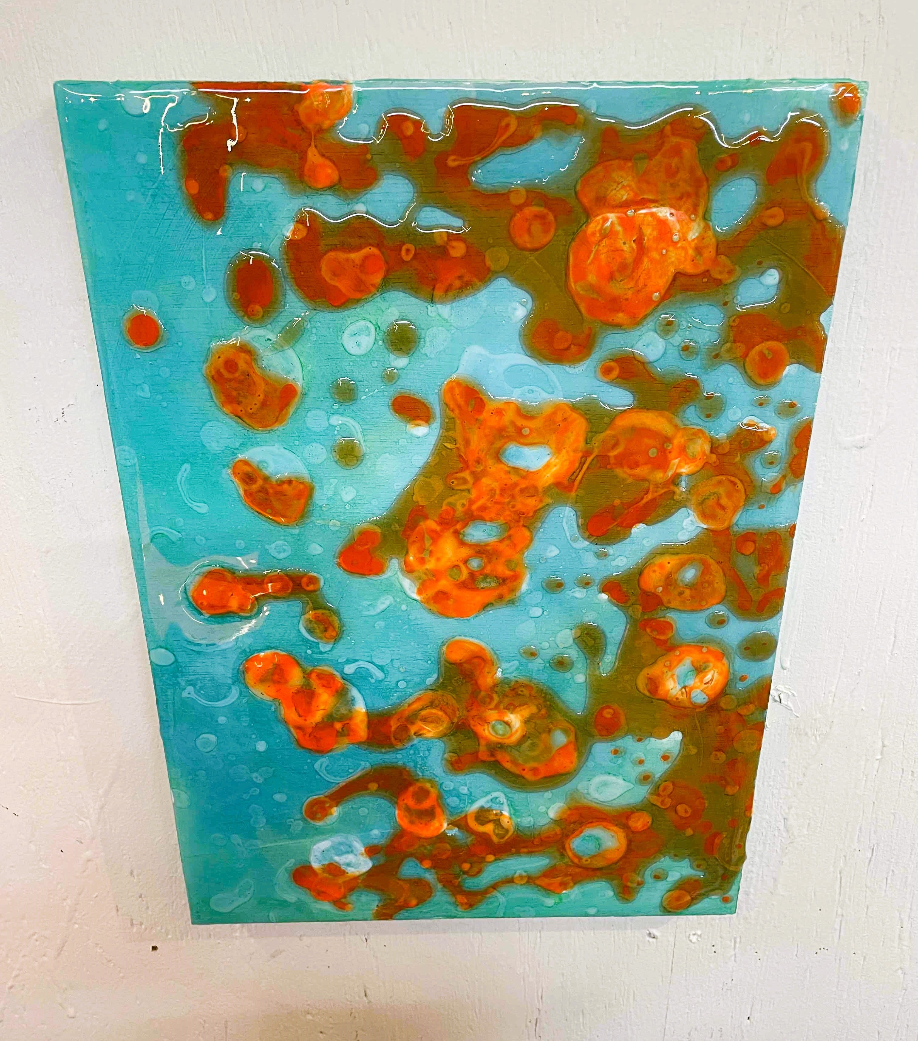 飯塚八郎作 抽象画　現代アート 芸術 美術 絵画 レトロ 古道具 131010_419375423634022195549_9