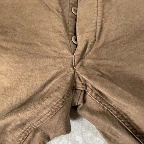 60s- Vauzou フレンチワーク モールスキン ブラウン パンツ W31 詳細写真14