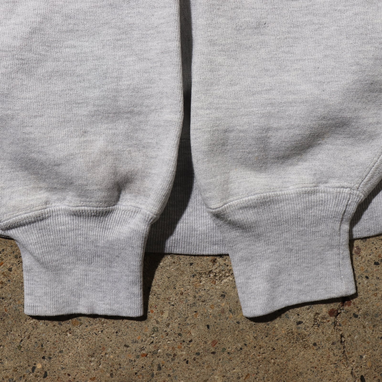 80s 完全目無し L グレー リバースウィーブ チャンピオン スウェット  