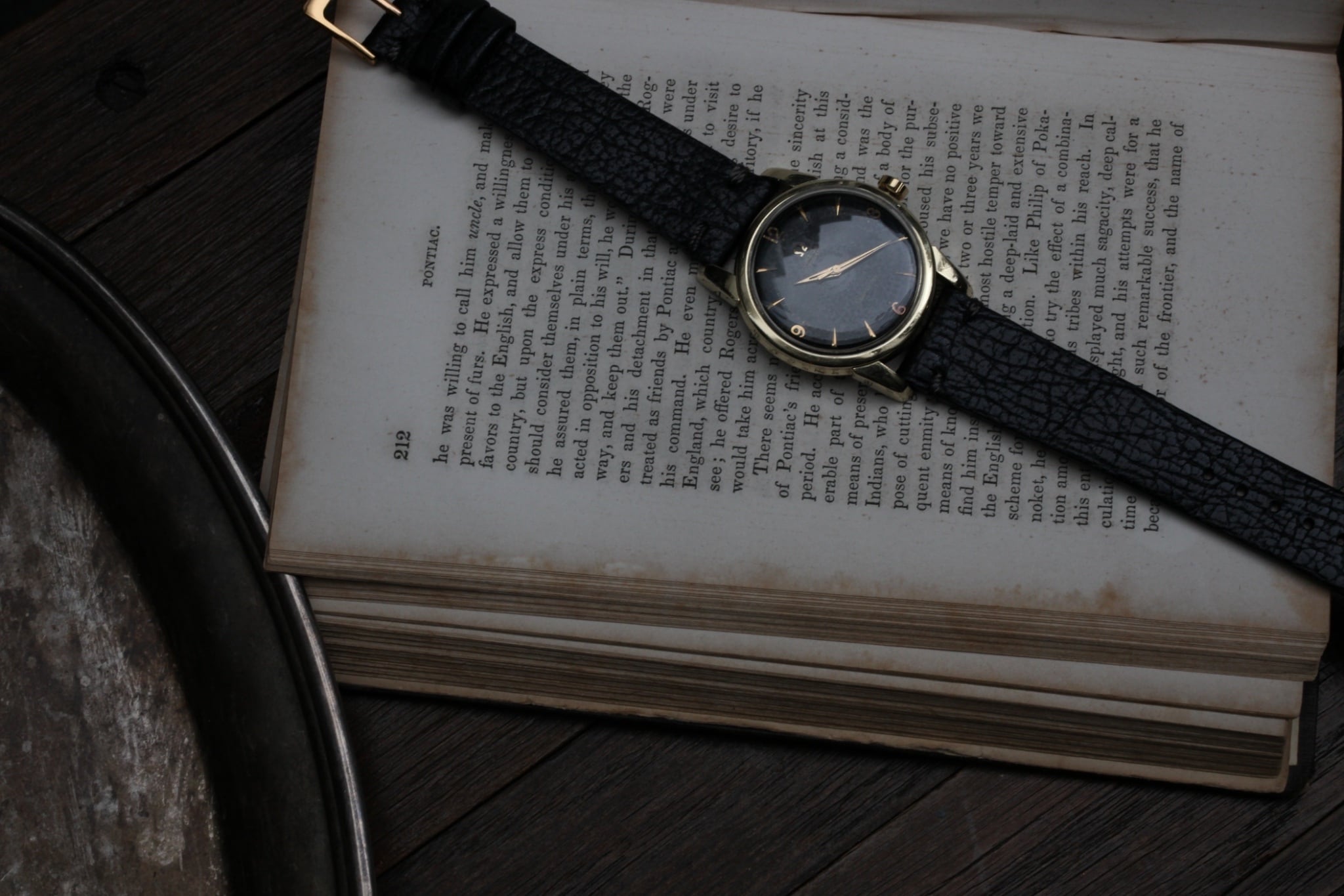 OMEGA】オメガ 1950's Seamaster 飛びアラビア オリジナルブラック