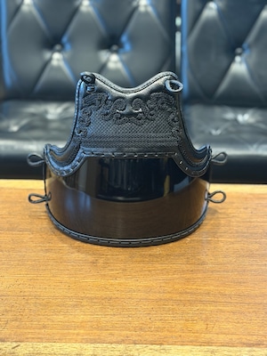 【超小さいサイズSSサイズ】【早い者勝ち‼️大特価】【 SSサイズ身長130〜140cm1名様限定 】西日本武道具製『頂〜本雲飾り』胸 黒ヤマト胴