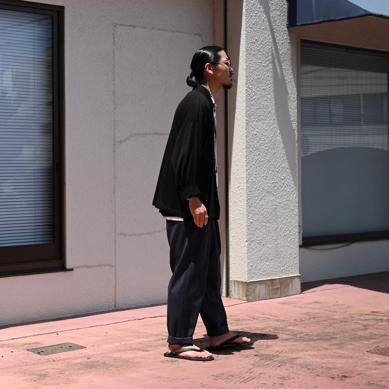 Nonnotte(ノノット)Minimum Smoking Jacketコーディネート