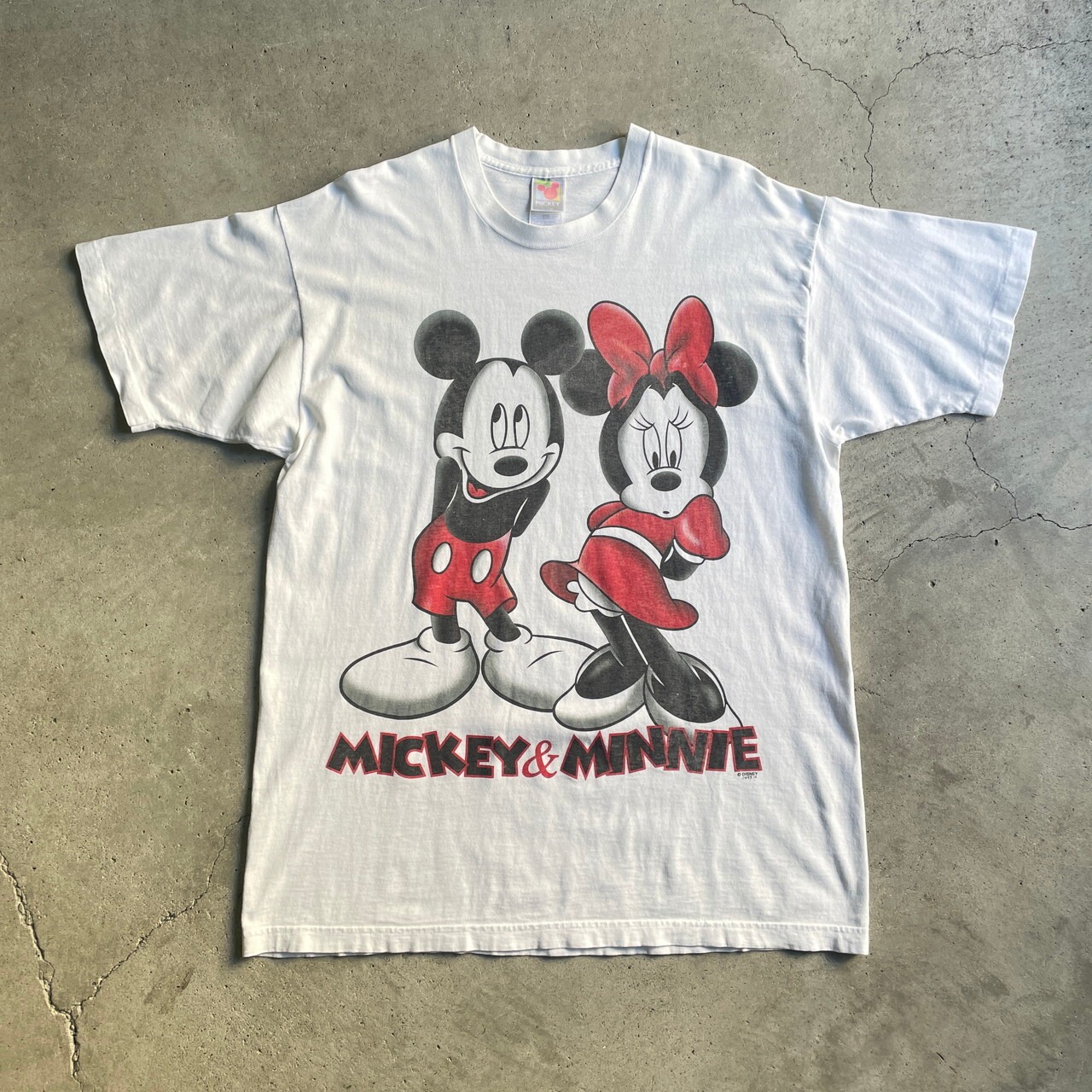90年代 USA製 Disney ミッキーマウス ミニーマウス キャラクター 