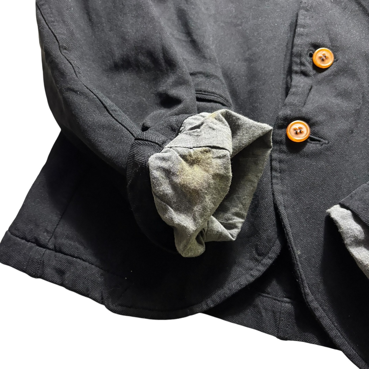 2004AW COMME des GARCONS HOMME PLUS fulling polyester tailored jacket