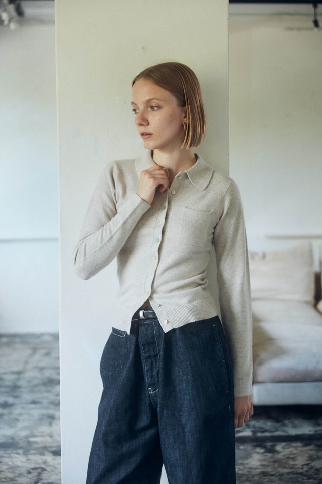 glitter raccoon knit (beige)