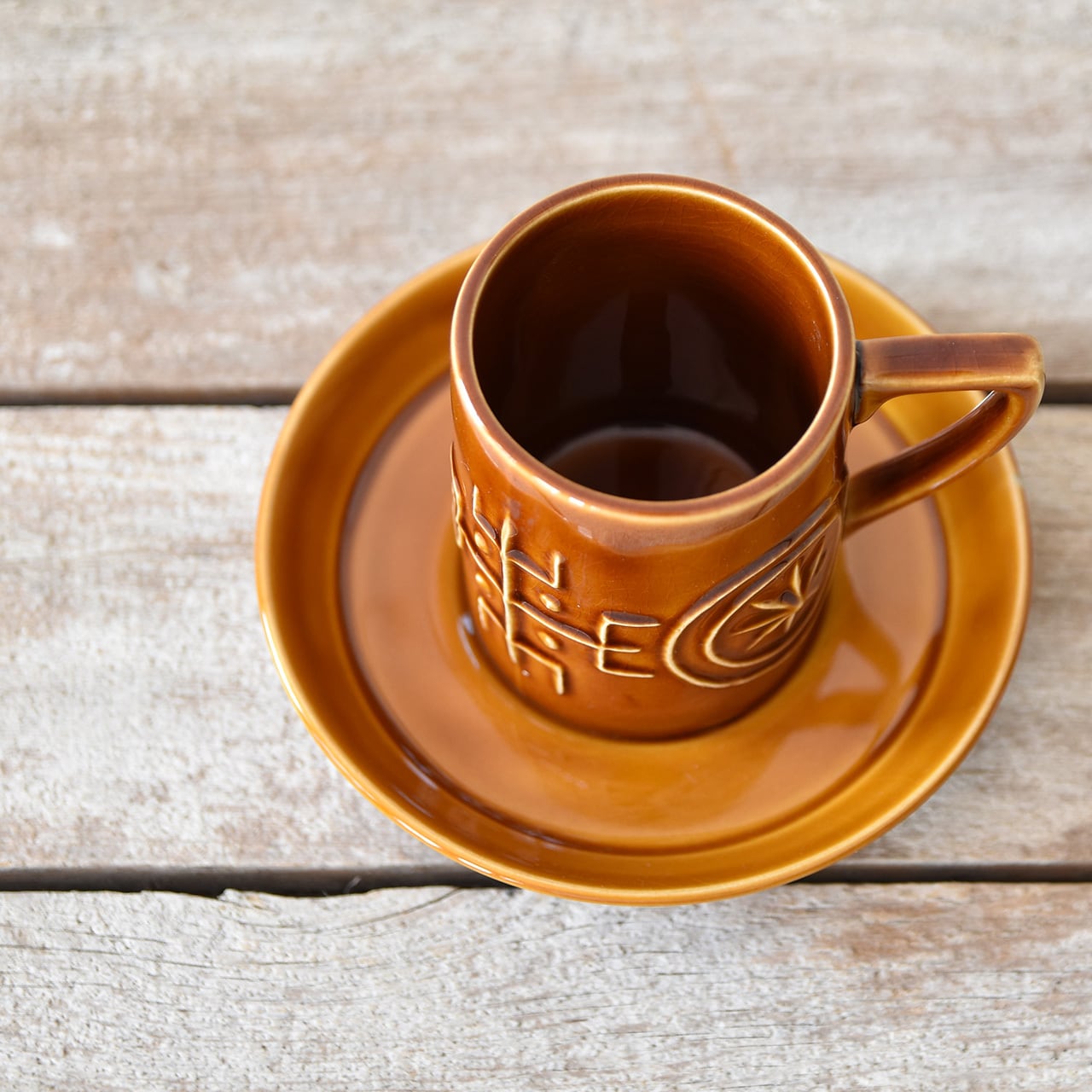 Portmeirion Totem Cup & Saucer (濃色) / ポートメリオン トーテム Portmeirion Totem Cup & Saucer (濃色) / ポートメリオン トーテム