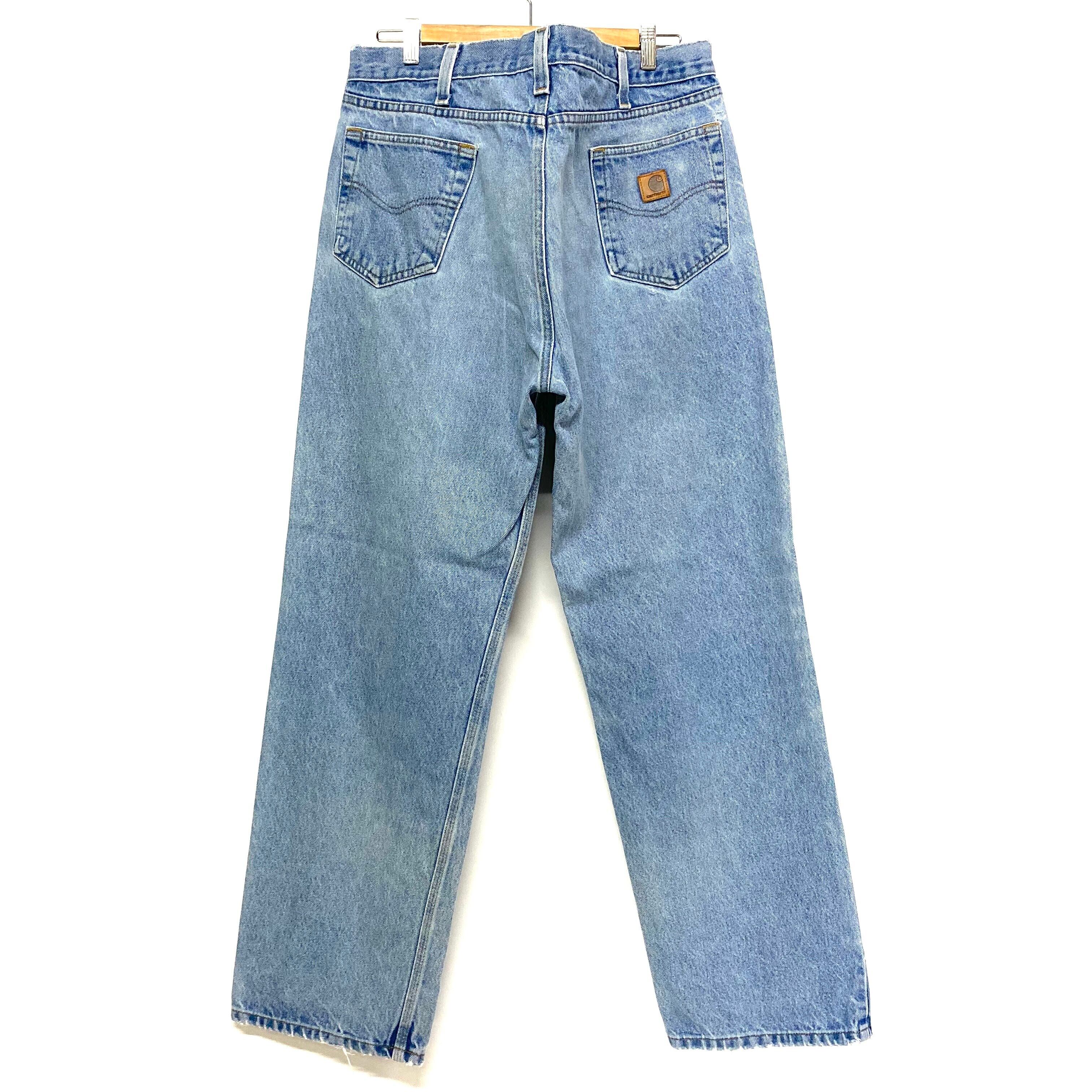 カーハート carhartt 一点物 古着 テーパード デニム ジーンズ カーハート carhartt 一点物 古着 テーパード デニム ジーンズ