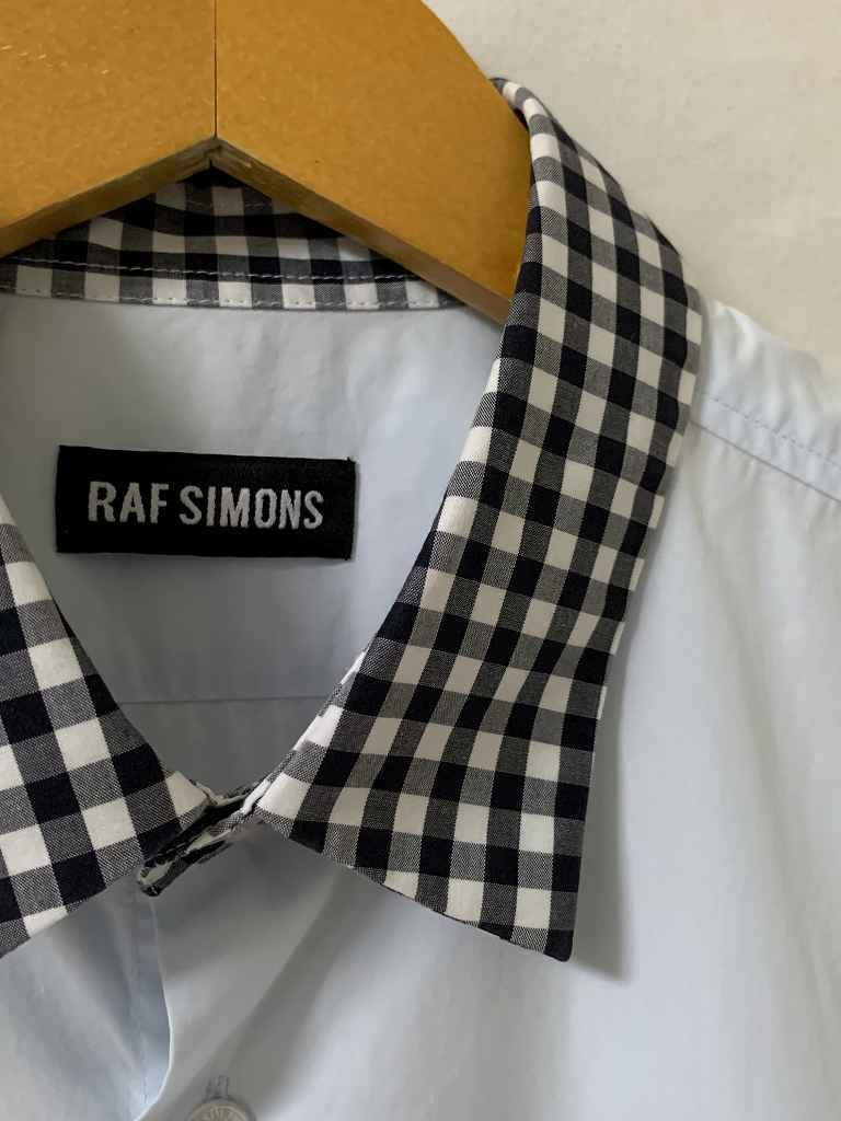 Switched Design Short Sleeve Shirt "RAF SIMONS"