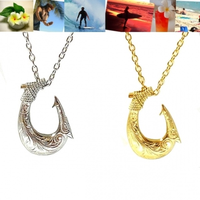 ハワイアンジュエリー / HawaiianJewelry】 ペンダント フィッシュ 