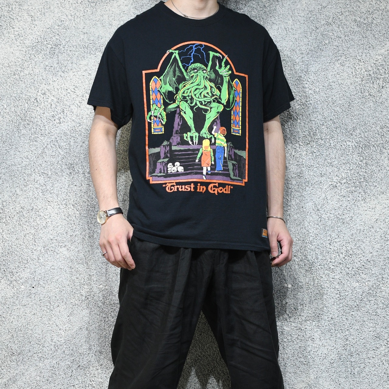 STEUED RHODES print tee