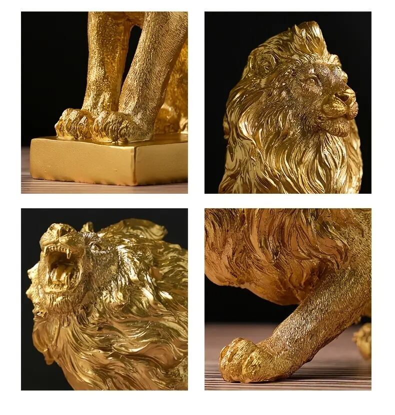 置物 オブジェ ライオン フィギュア インテリア 部屋飾り おしゃれ