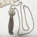 タッセルペンダントネックレス　ヴィンテージネックレス卸値以下でセール　K1428N