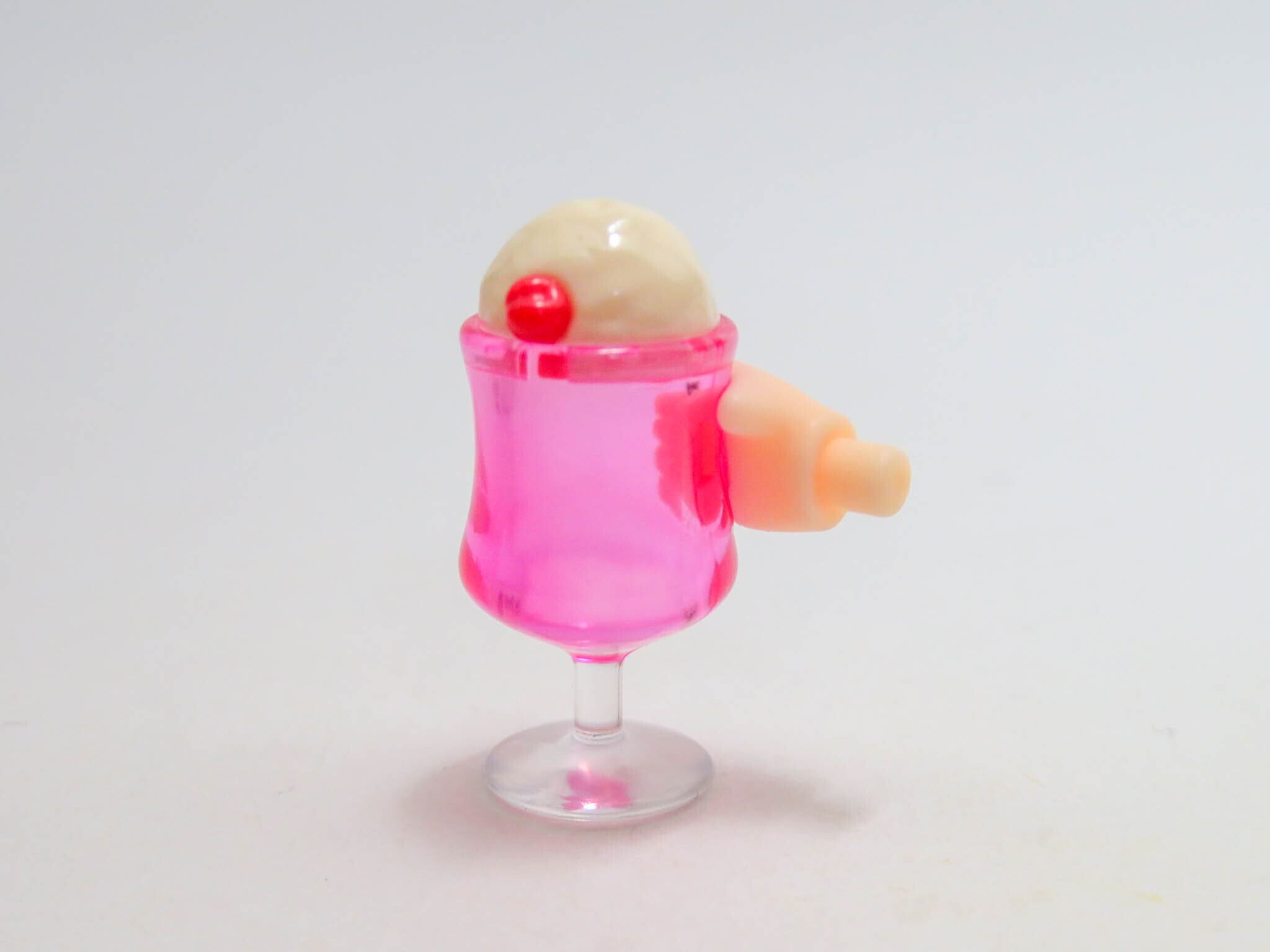 予約キャンペーン【2025/03】小物パーツ クリームソーダ(ピンク) ねんどろいど