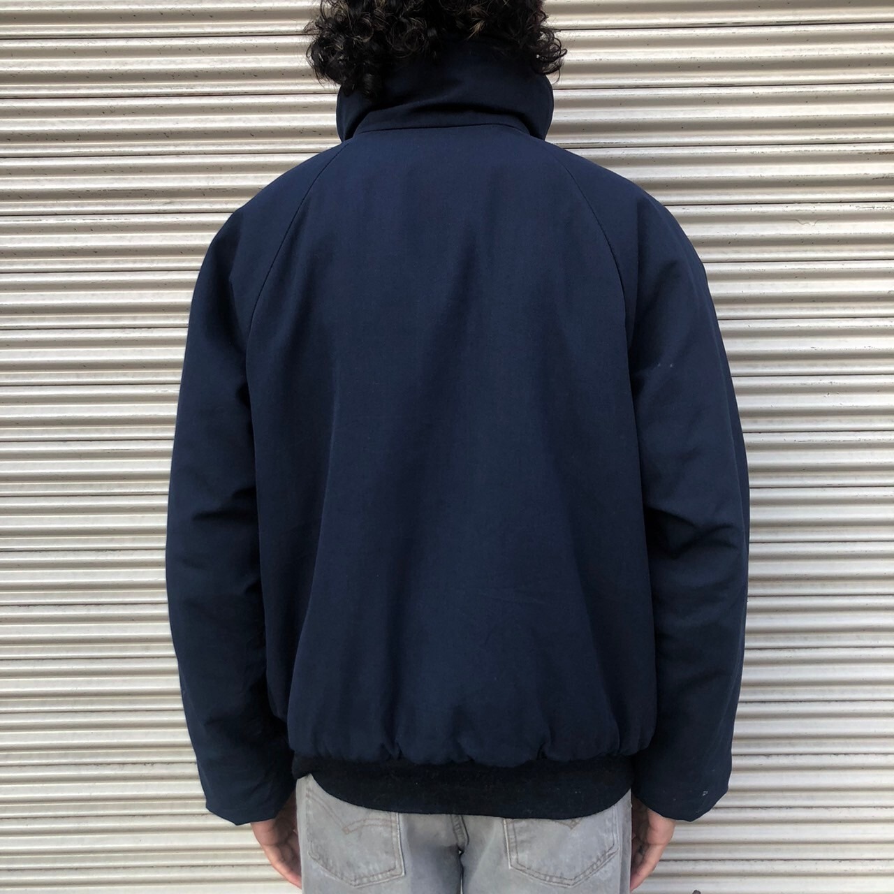 00s 米軍 実物 シップボード ジャケット アラミド デッキジャケット L 