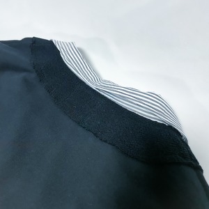 UNFINISHEDレイヤードガーゼシャツトレーナー2023022