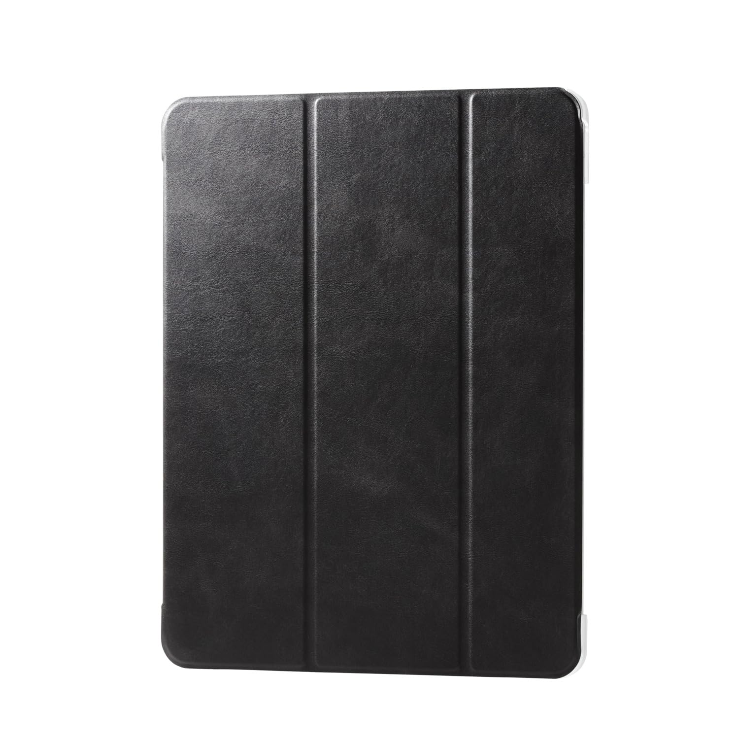 エレコム iPad Air 13インチ (M4/M3/M2) 2026/2025/2024年 ケース 背面クリア 変えられる2つのスタンド角度 スリープモード対応 傷や汚れが付きにくいソフトレザー ブラック TB-A24XWVBK