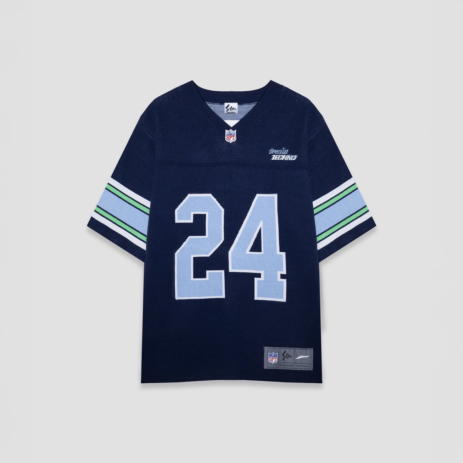 ICE & TECHNO x SPECIAL GUEST K.K アメフトT ICE & TECHNO x SPECIAL GUEST K.K. | SPECIAL TECHNO FOOTBALL KNIT