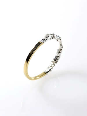 [ﾘﾝｸﾞ] crumpled ring / Type1 Gold