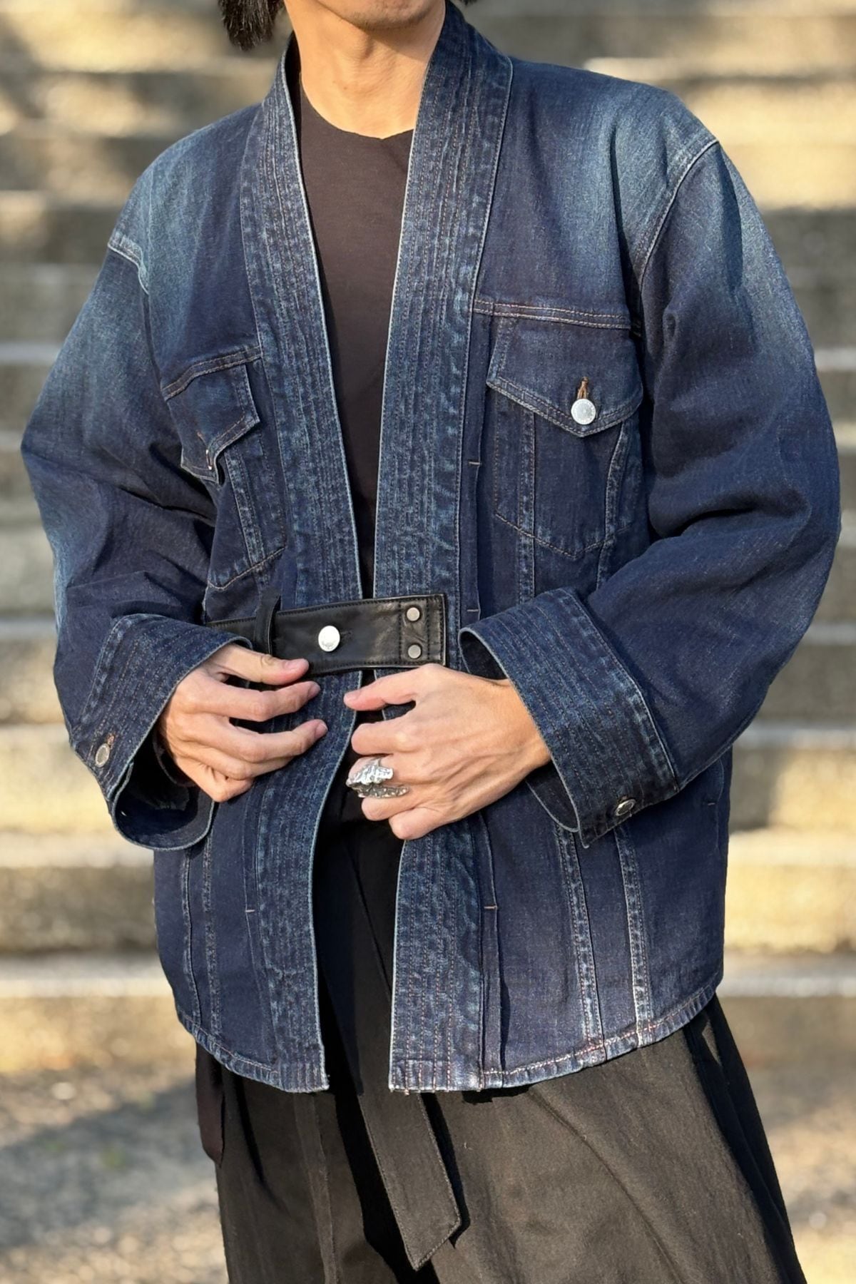 20着限定｜残りわずか 】DENIM JAPAN JACKET―岡山デニムと和の構造美