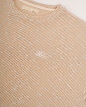 【#Re:room】SHEER SLUB KNIT T-SHIRT［REC912］