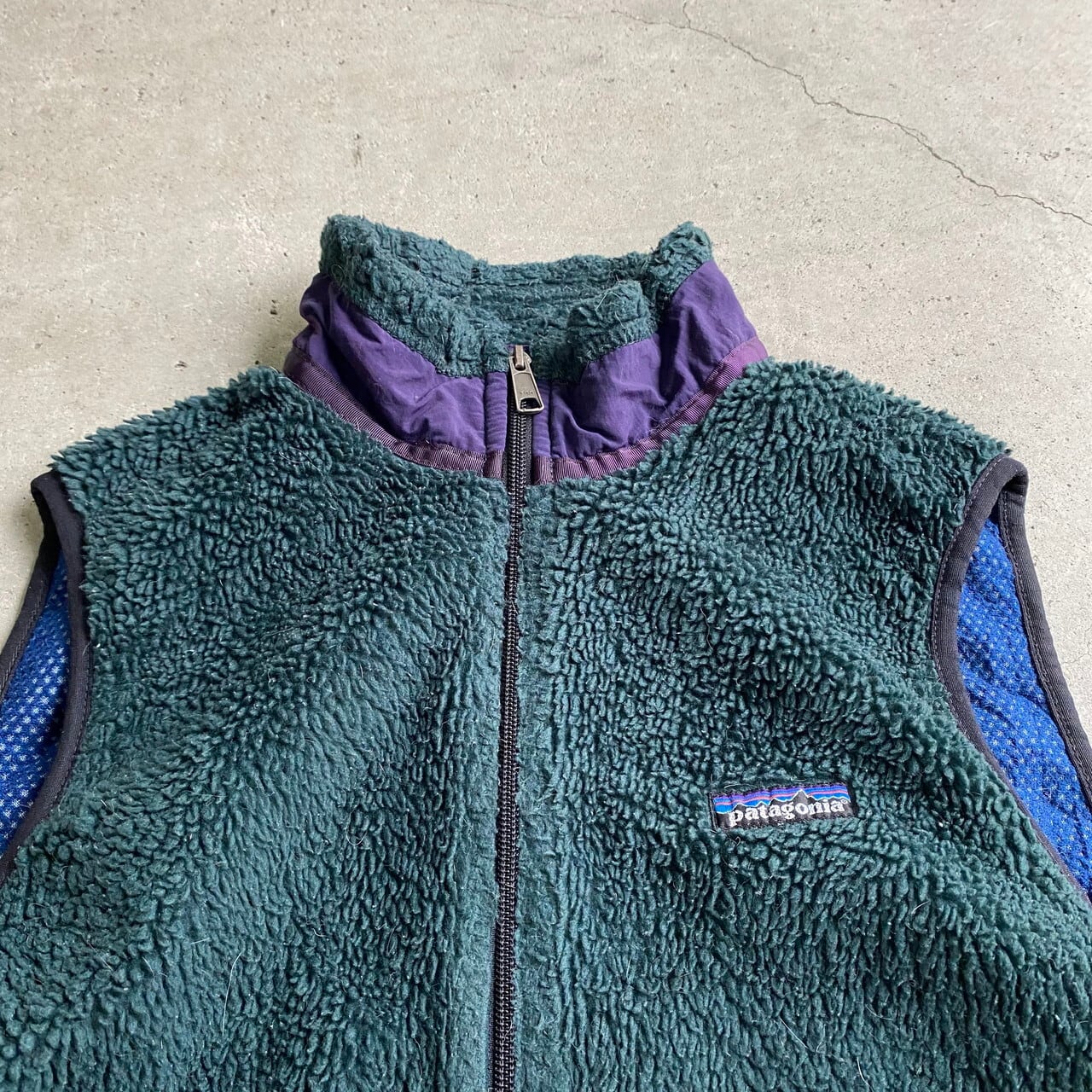 90年代 USA製 patagonia パタゴニア レトロX パイル フリースベスト メンズS 古着 グリーン 緑 90s ヴィンテージ ビンテージ  【アウトドアジャケット】【フリースジャケット】 | cave 古着屋【公式】古着通販サイト powered by BASE