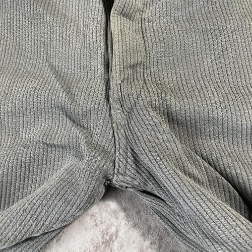 40s ファーマーズ コットンピケ フレンチワーク グレー パンツ W37 詳細写真5