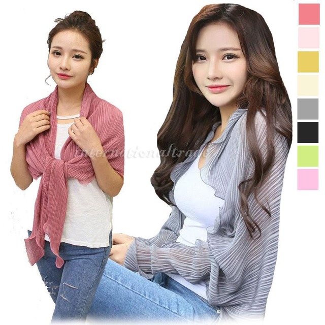 レディース服 2way シフォン ストール 上品 おしゃれ きれいめ エレガント 大人カジュアル 体型カバー 羽織り ショール 軽量 薄手 柔らかい 通気性抜群 春 夏 秋 冬 日焼け防止 冷房対策 旅行 折りたたみ 持ち運び便利 人気　cw-a-3610